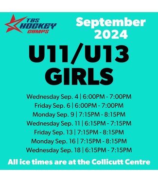 Fall Hockey School U11/U13 All Girls Canada Registration