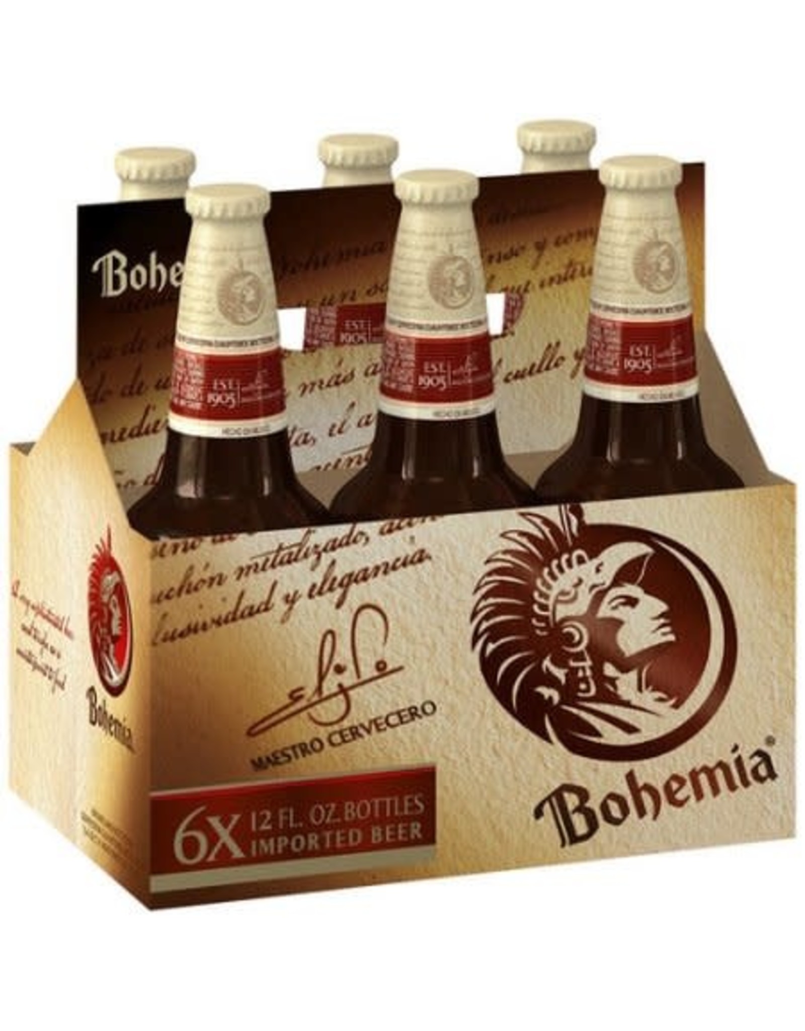BOHEMIA 12OZ BOTTLES 6PACK