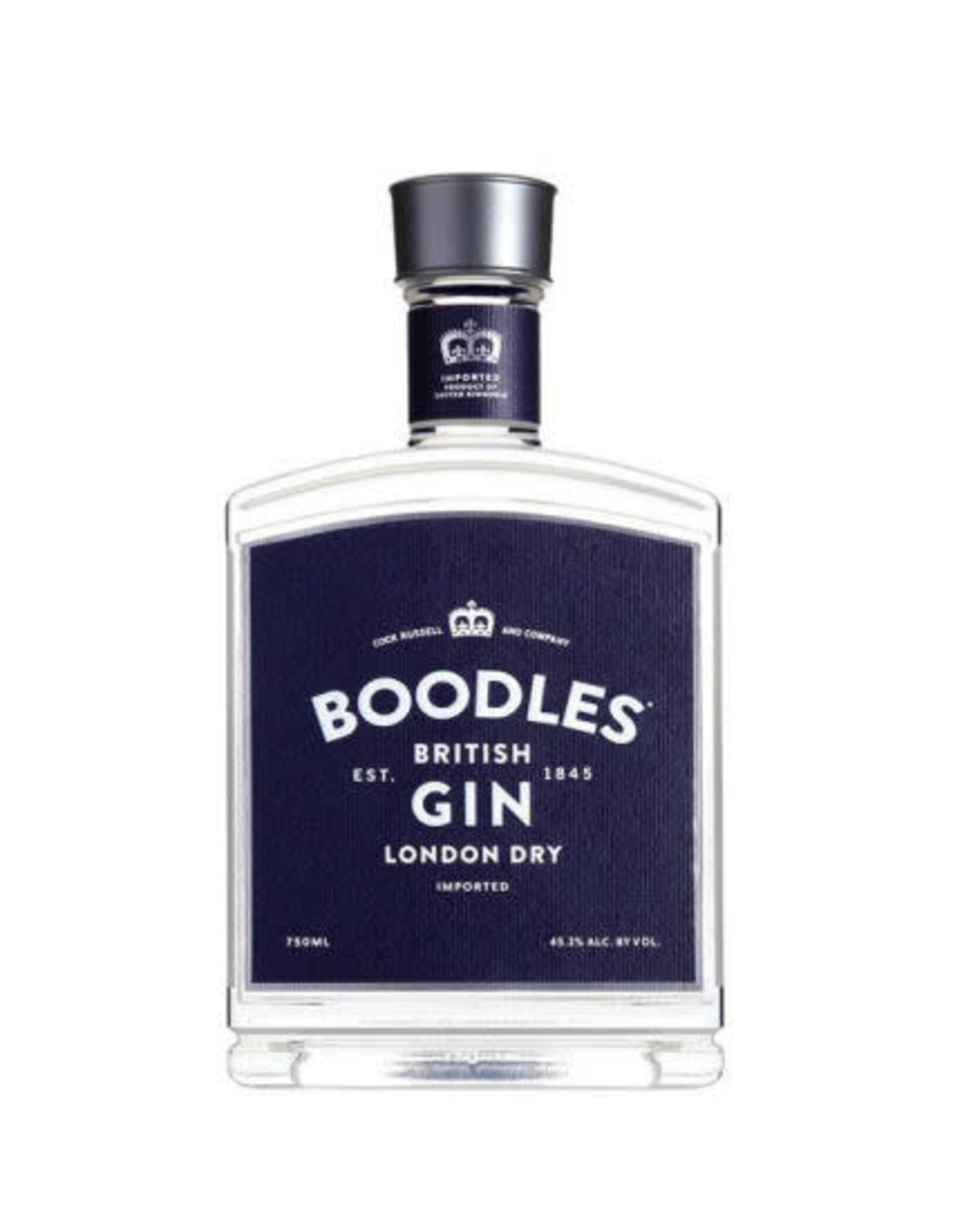 BOODLES BRITISH GIN 750ML