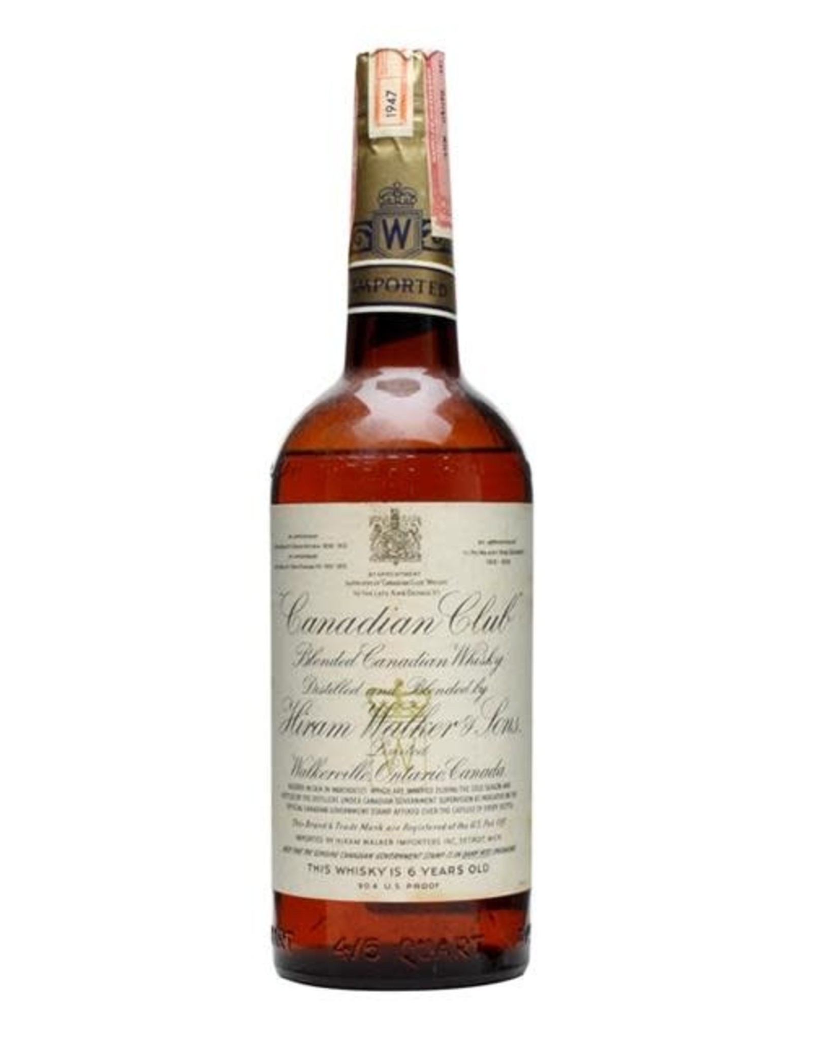 CANADIAN CLUB 6YR WHISKEY 750ML