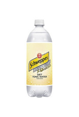 SCHWEPPES DIET TONIC WATER 1 LITER