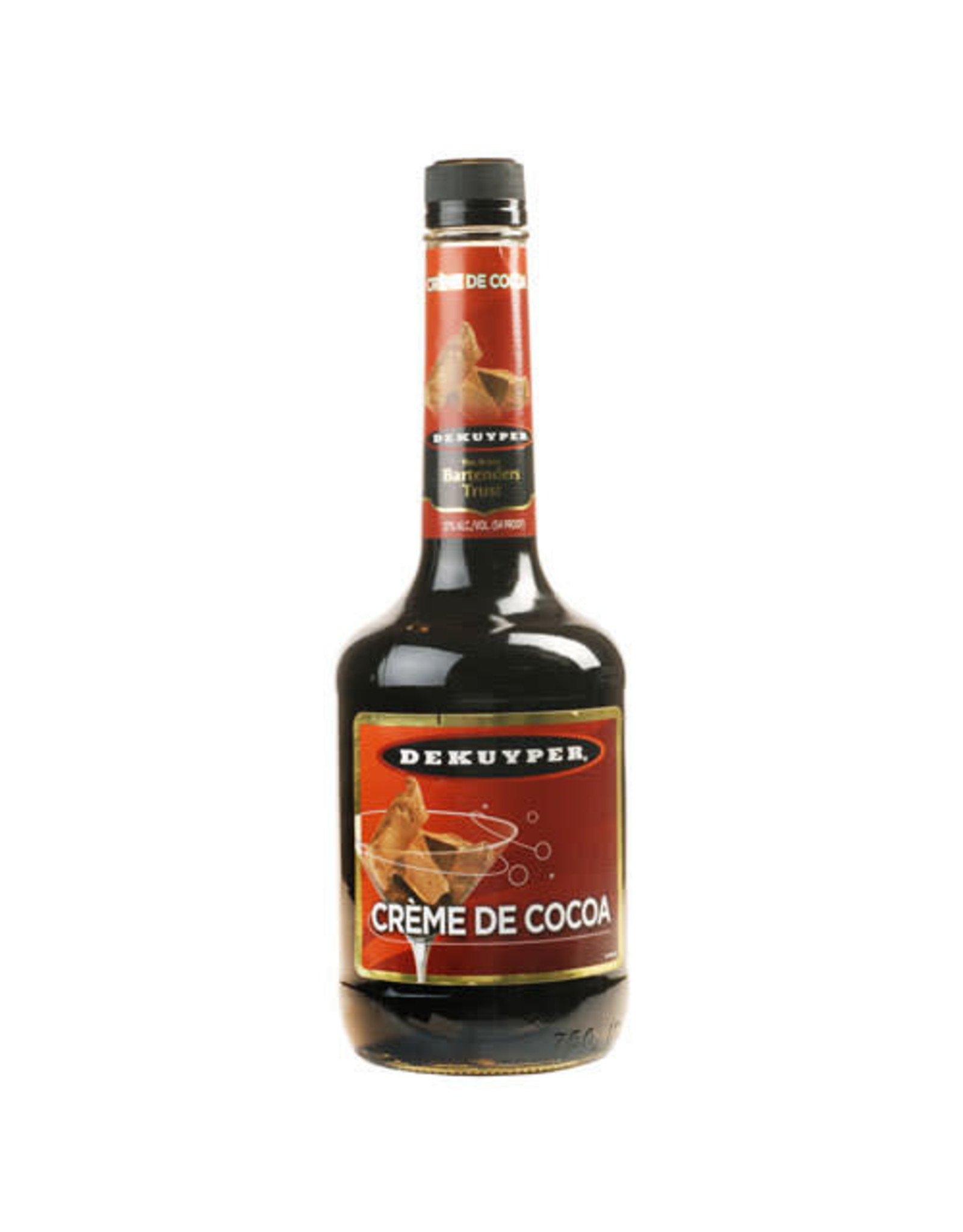 DEKUYPER CREME DE COCOA DARK 750ML