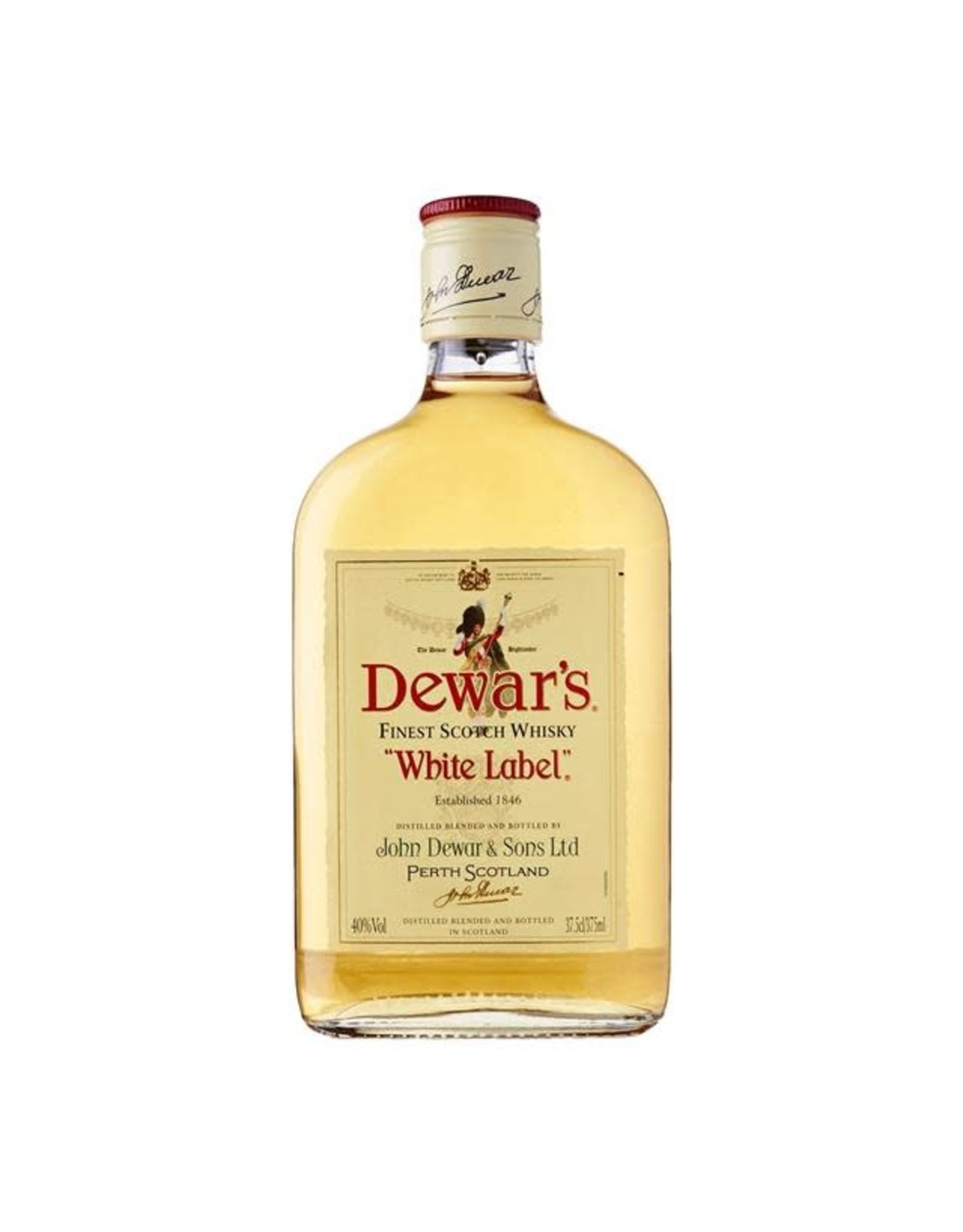 DEWARS WHITE LABEL SCOTCH 375ML