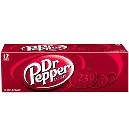 DR PEPPER 12 PACK CANS