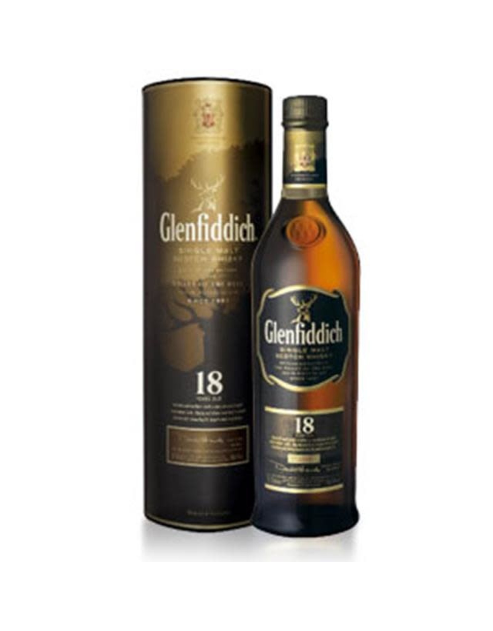 GLENFIDDICH 18 YR SCOTCH 750ML