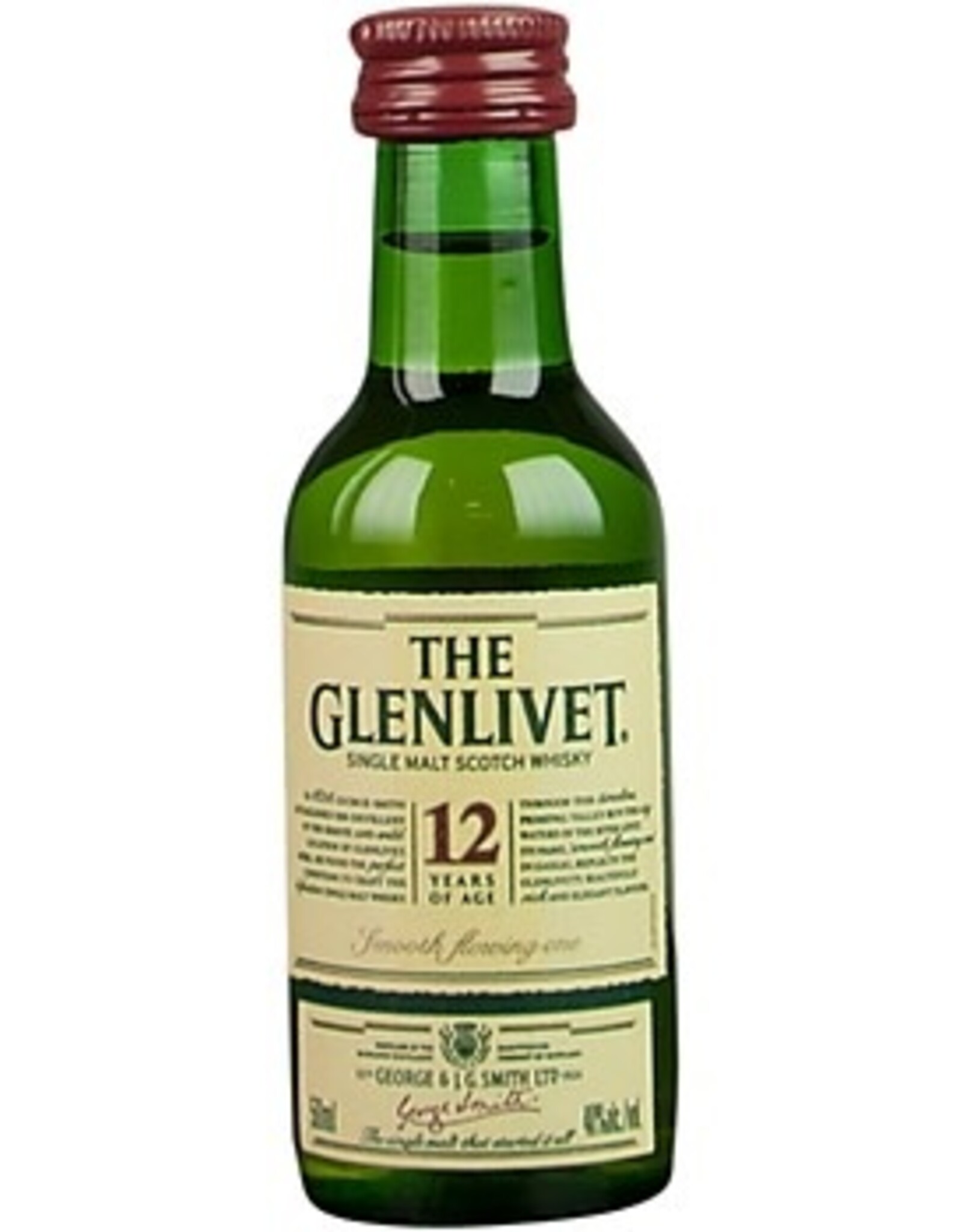 GLENLIVET 12 YEAR 50ML