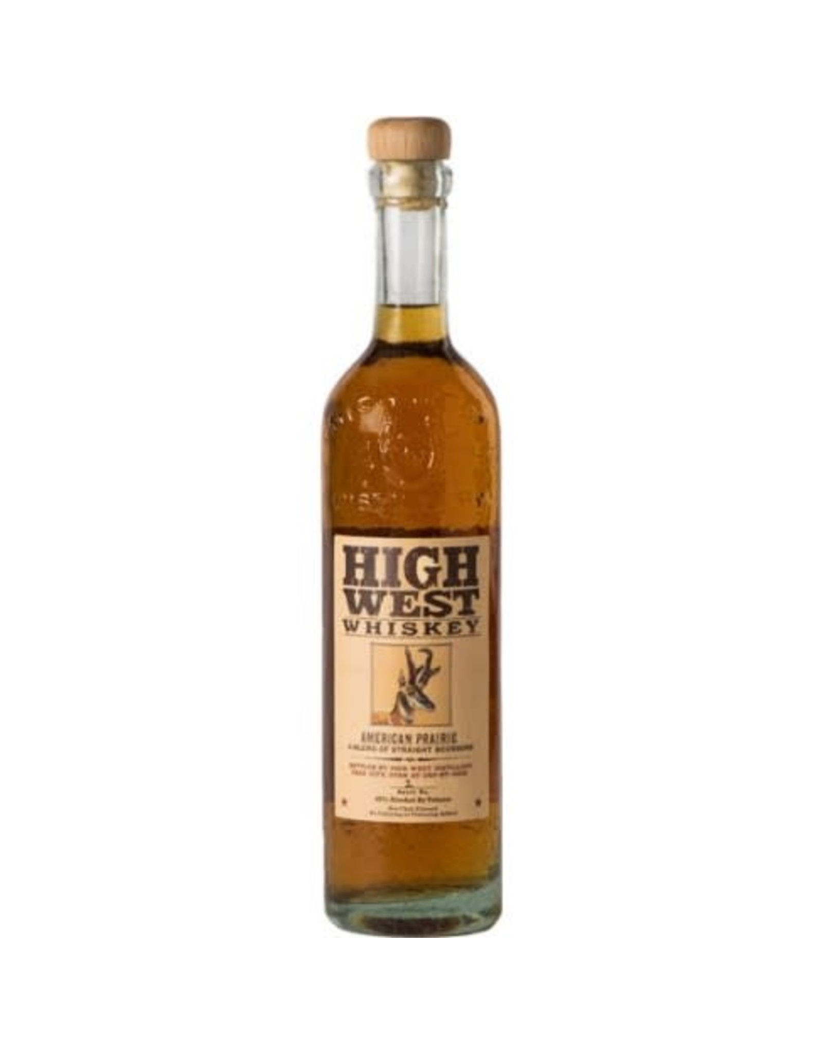 HIGH WEST BOURBON 750ml