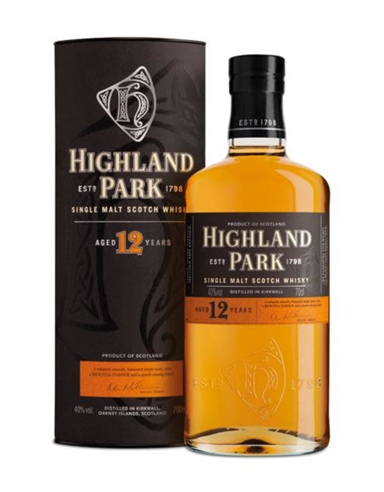 HIGHLAND PARK 12YR SCOTCH 750ML