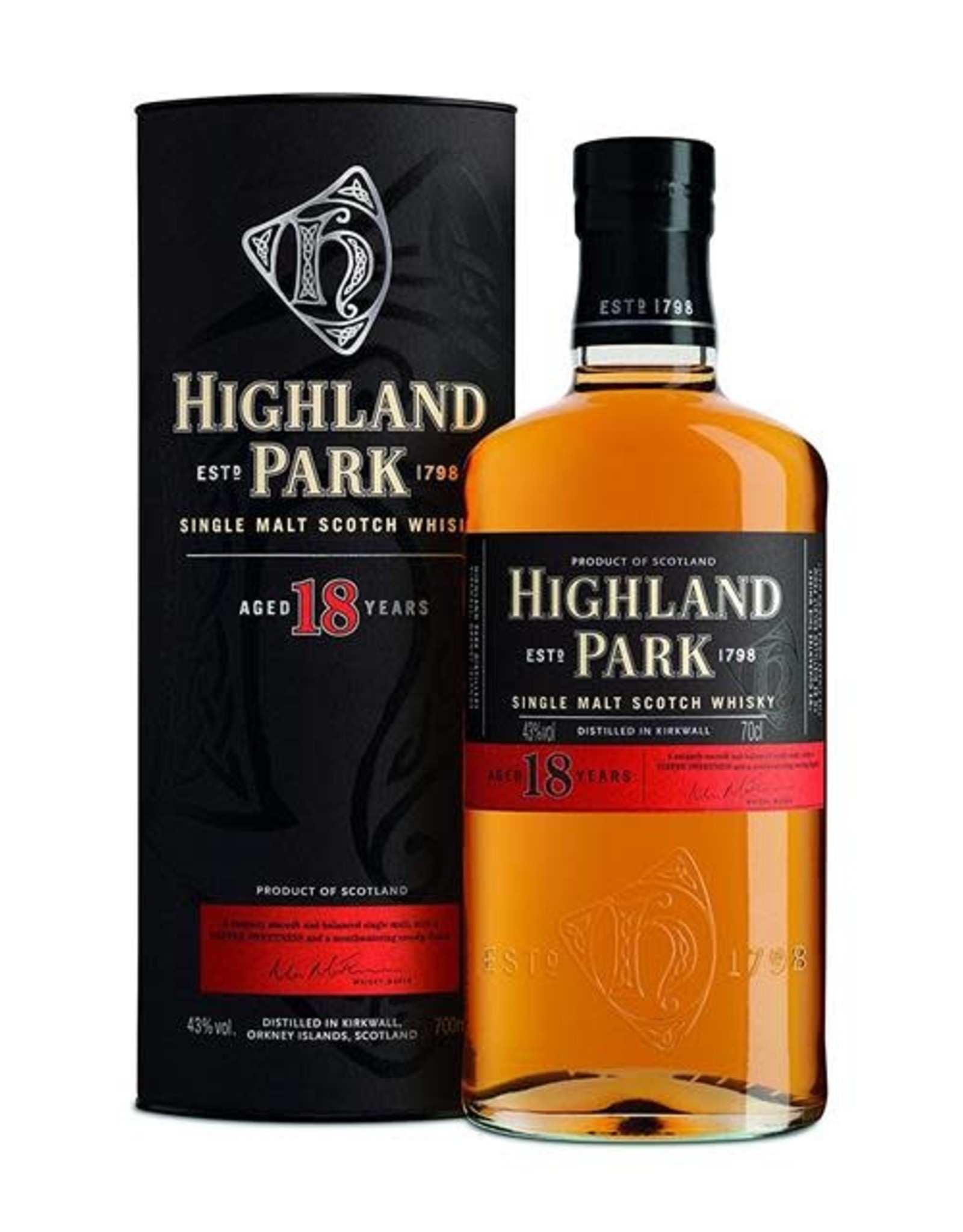 HIGHLAND PARK 18YR SCOTCH 750ML