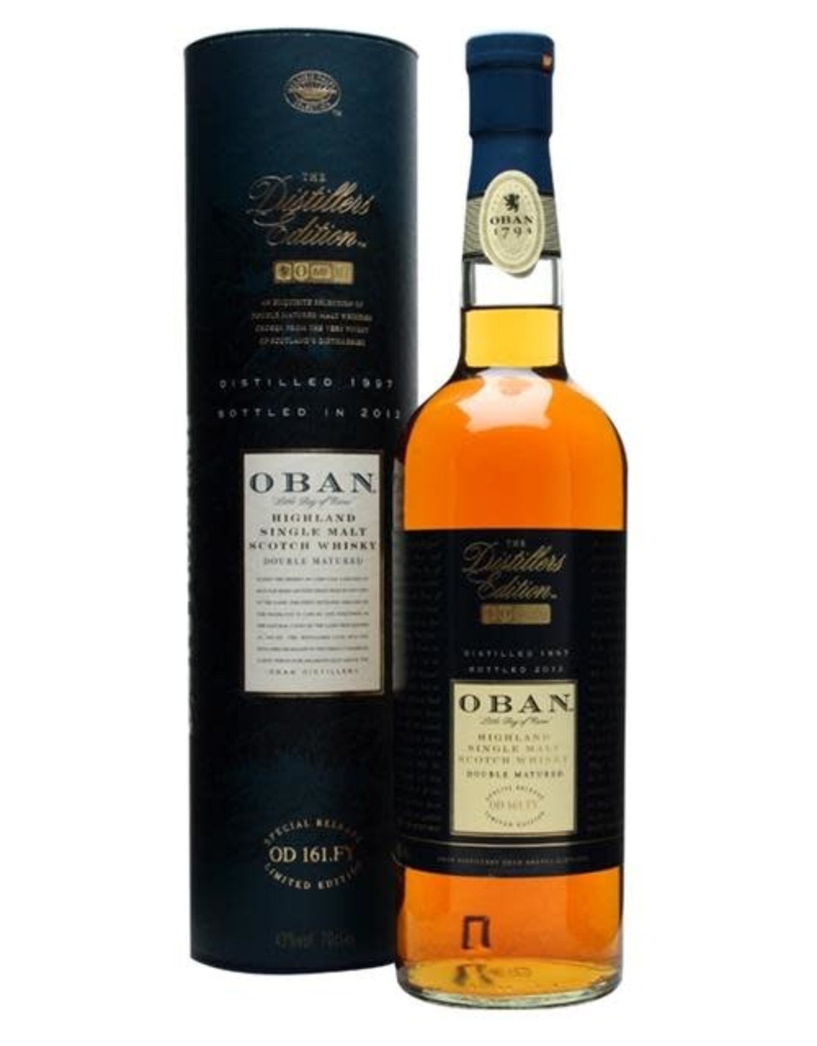 OBAN  DISTILLER'S EDITION SCOTCH 750ML