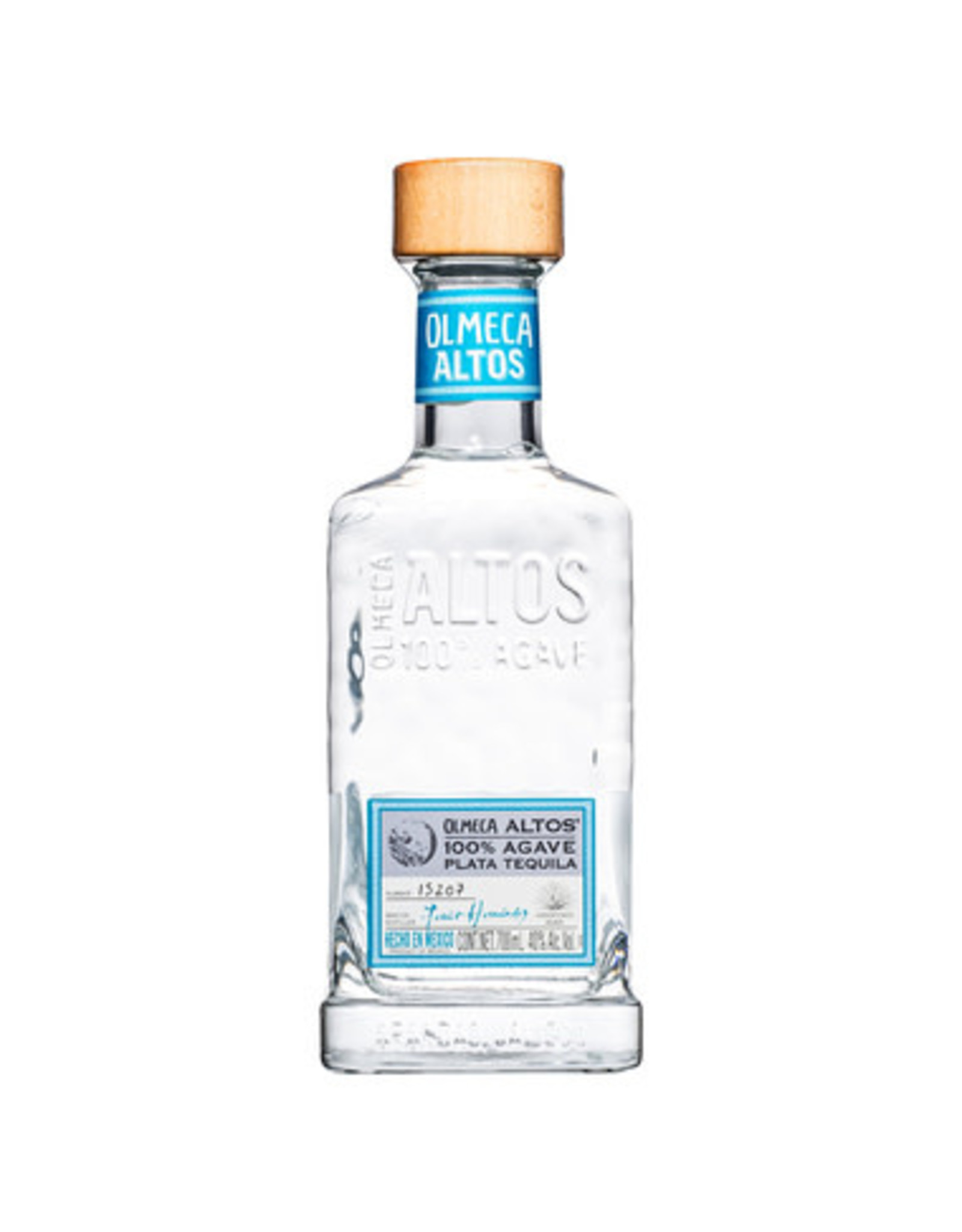 OLMECA ALTOS PLATA TEQUILA 750 ML