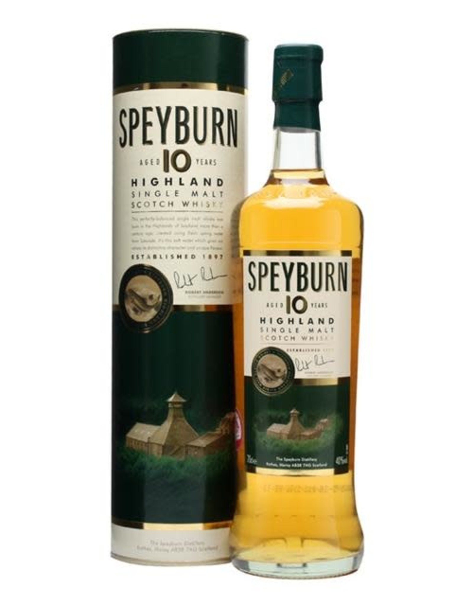 SPEYBURN 10 YR SCOTCH 750ML