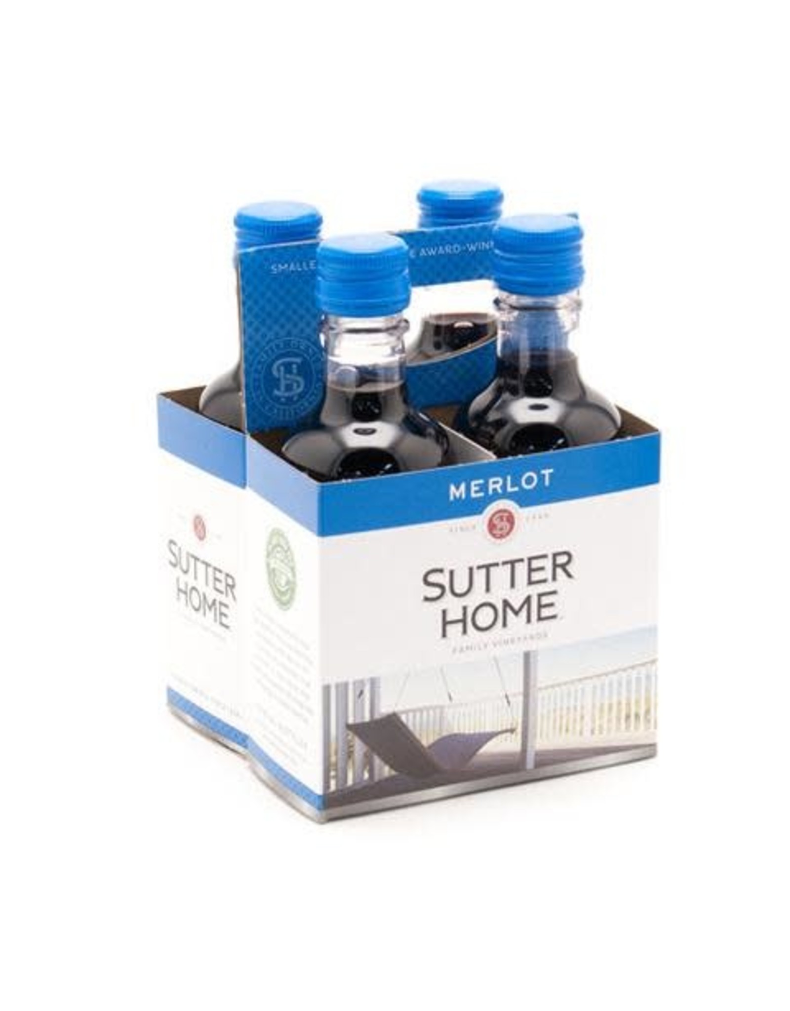 SUTTER HOME MERLOT 4pk