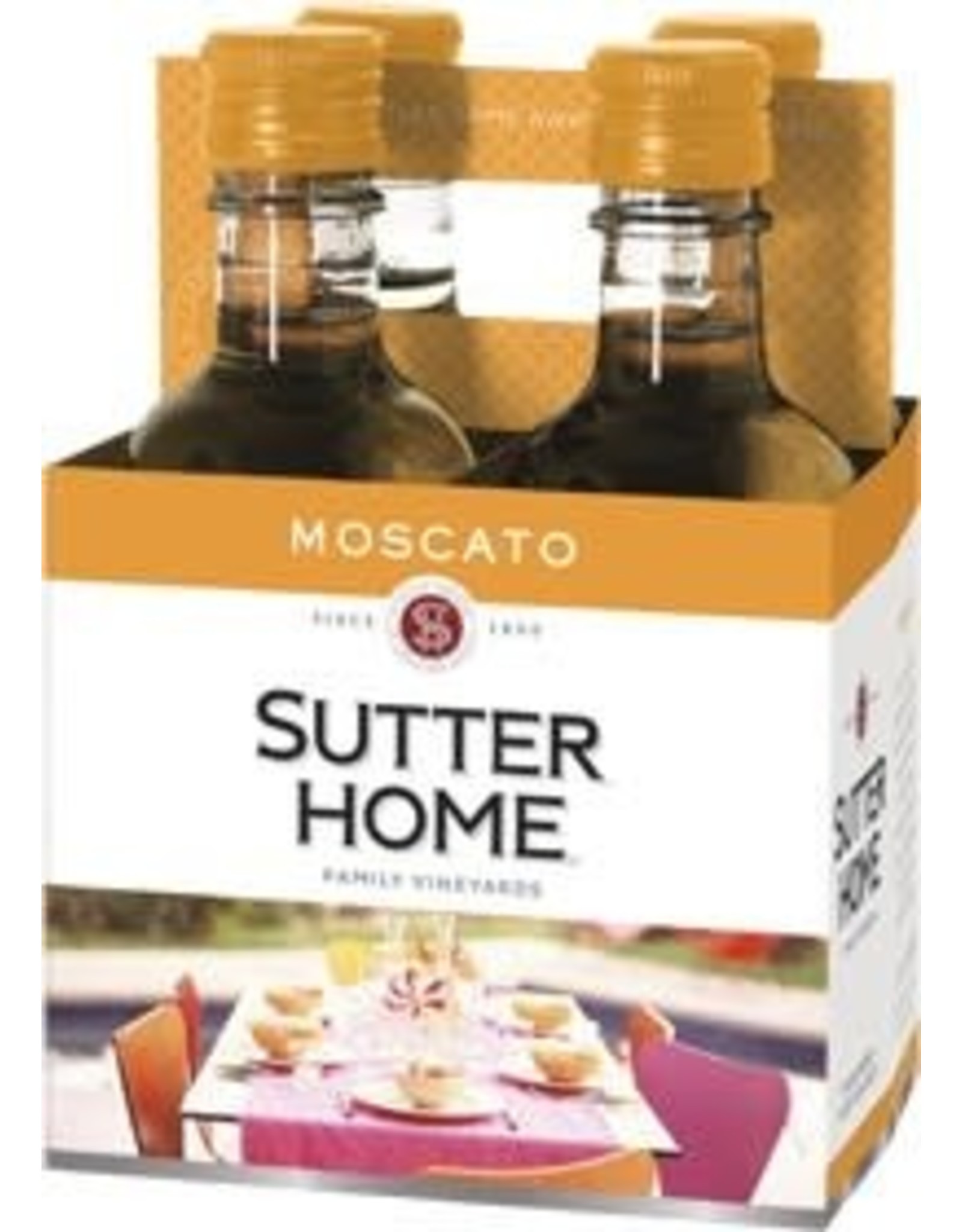 SUTTER HOME MOSCATO 4pk