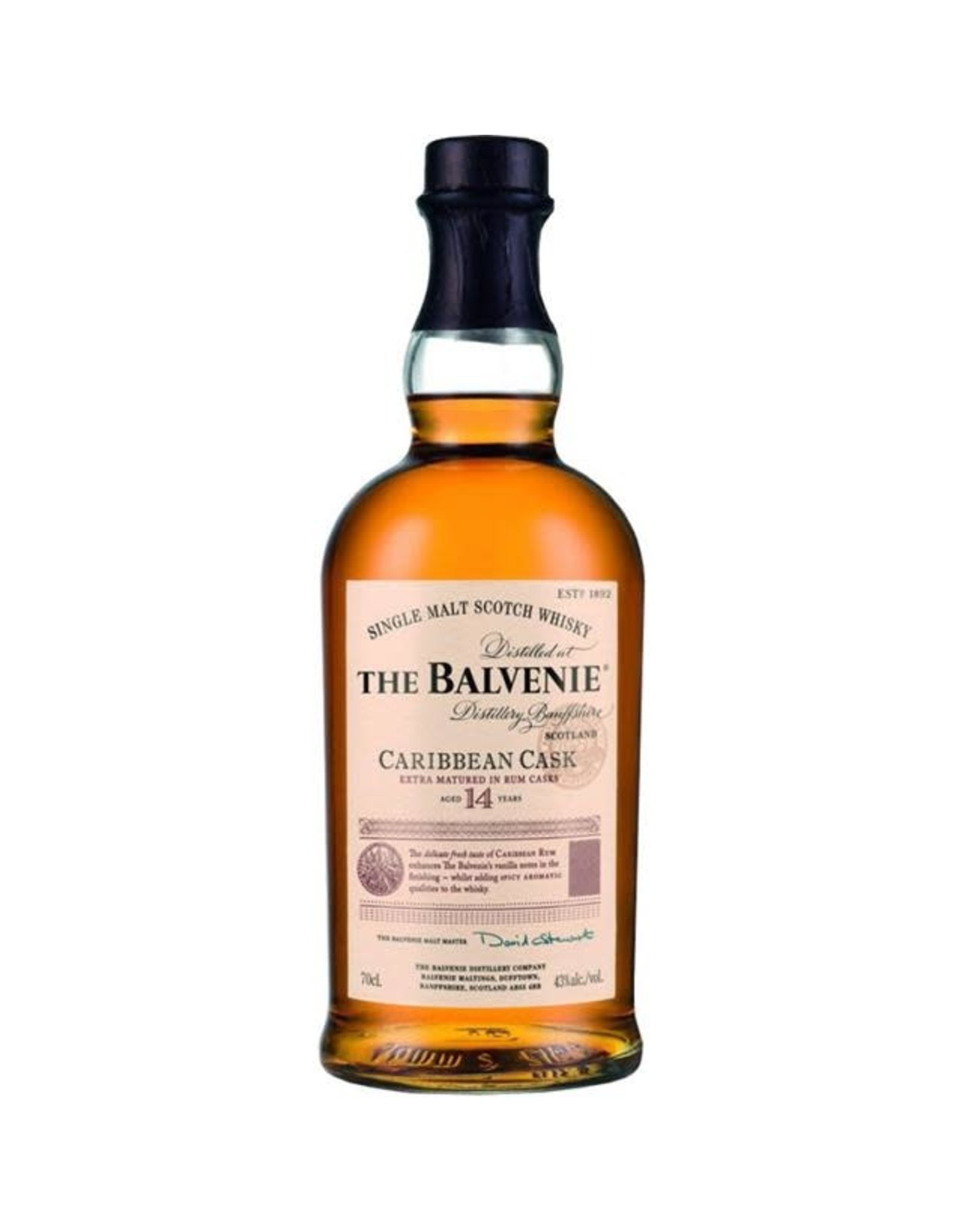 THE BALVENIE 14 CARIBBEAN CASK SCOTCH 750ml