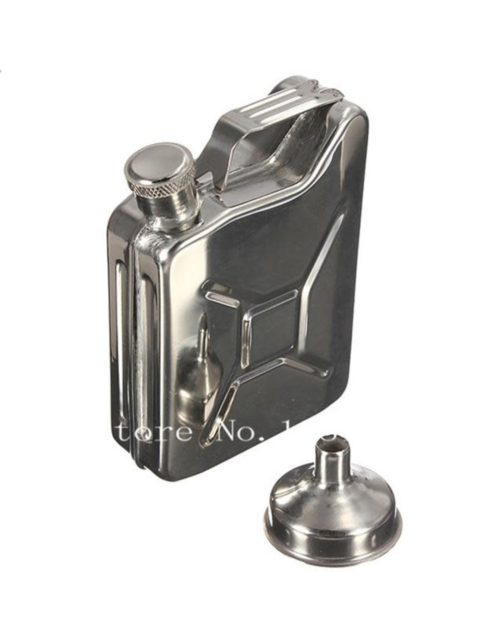 TRUE 6oz STAINLESS FLASK WITH FUNNEL
