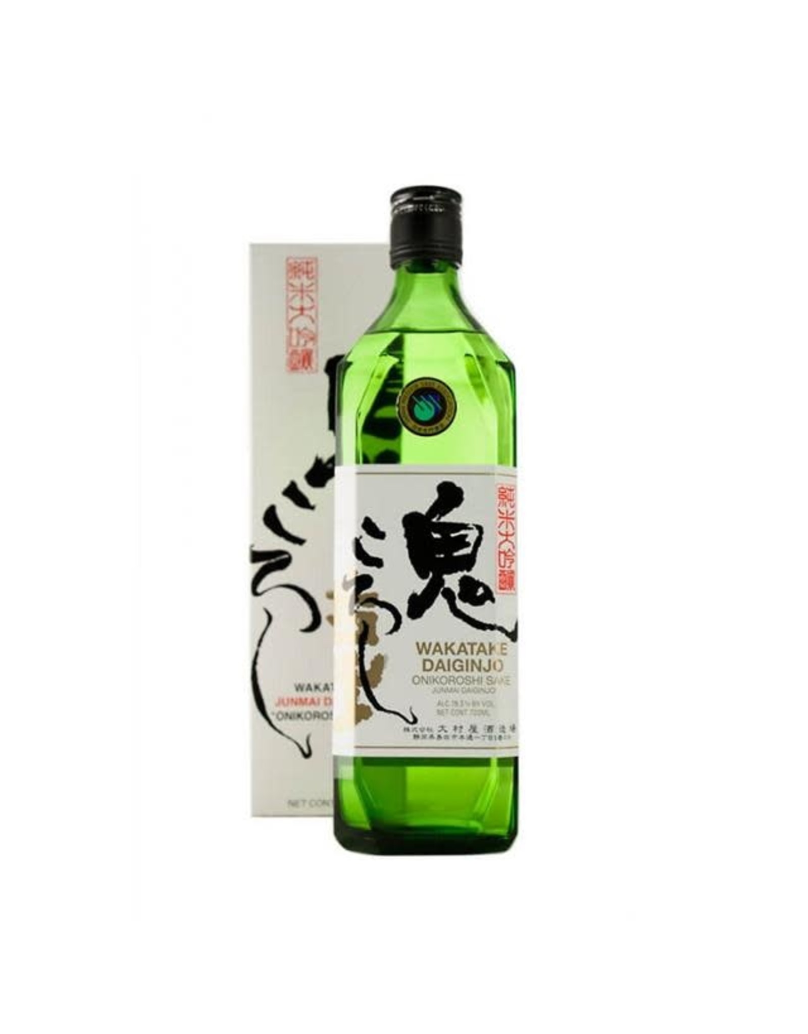 WAKATAKE ONIKOROSHI JUNMAI DAIGINGO SAKE 720ml