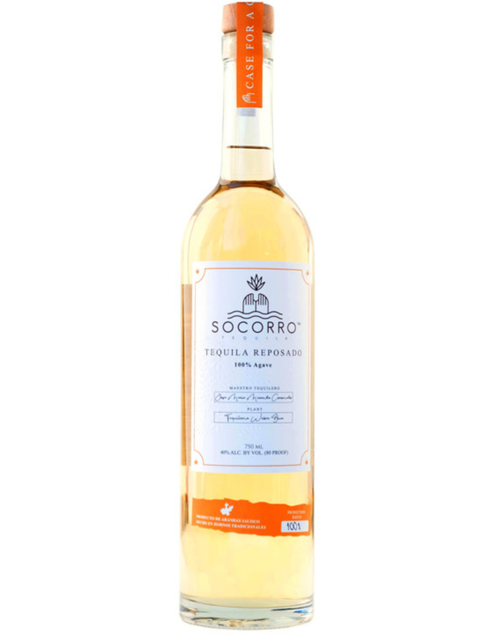 SOCORRO REPOSADO TEQUILA 750ML