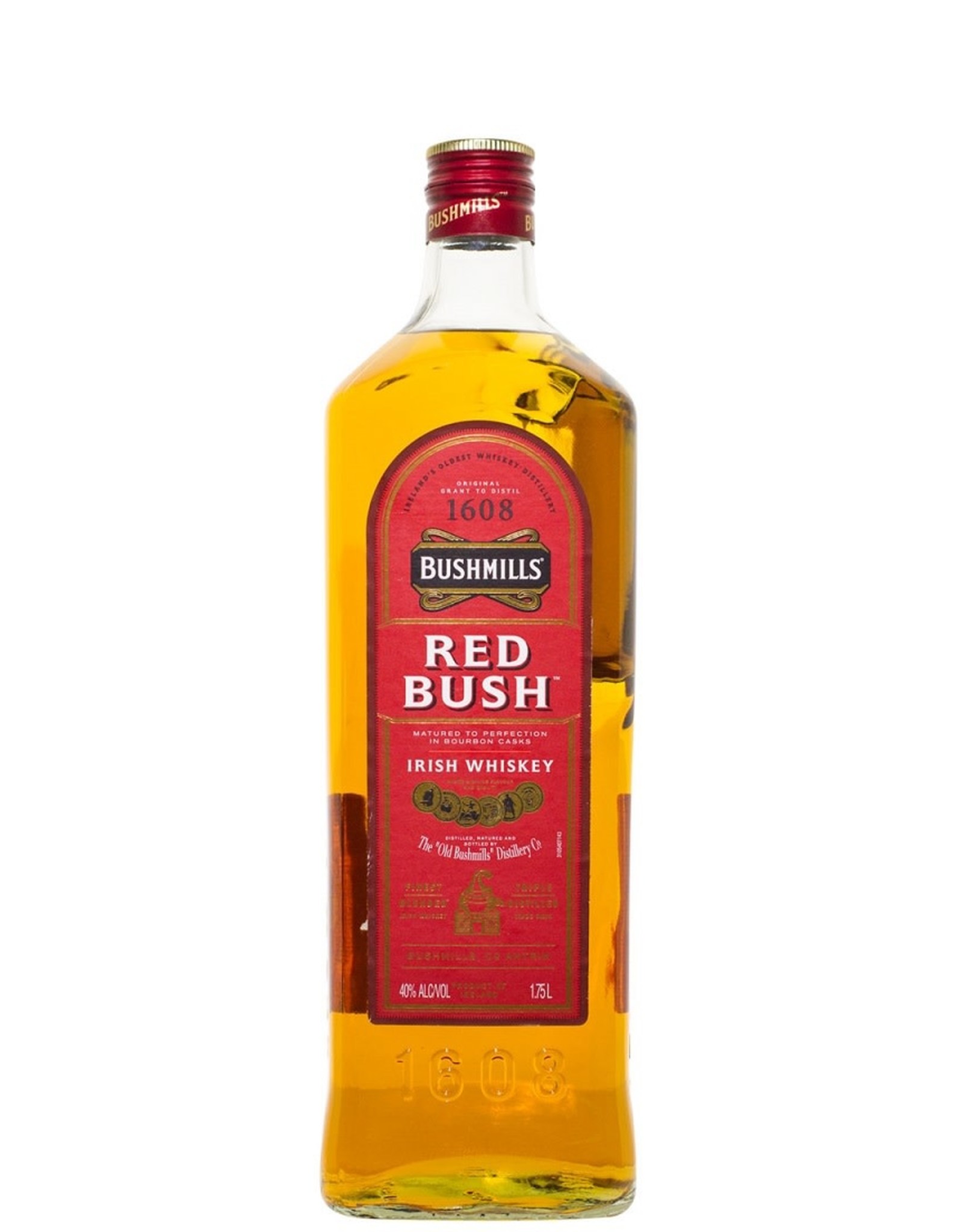 BUSHMILLS RED BUSH IRISH WHISKEY 1.75L