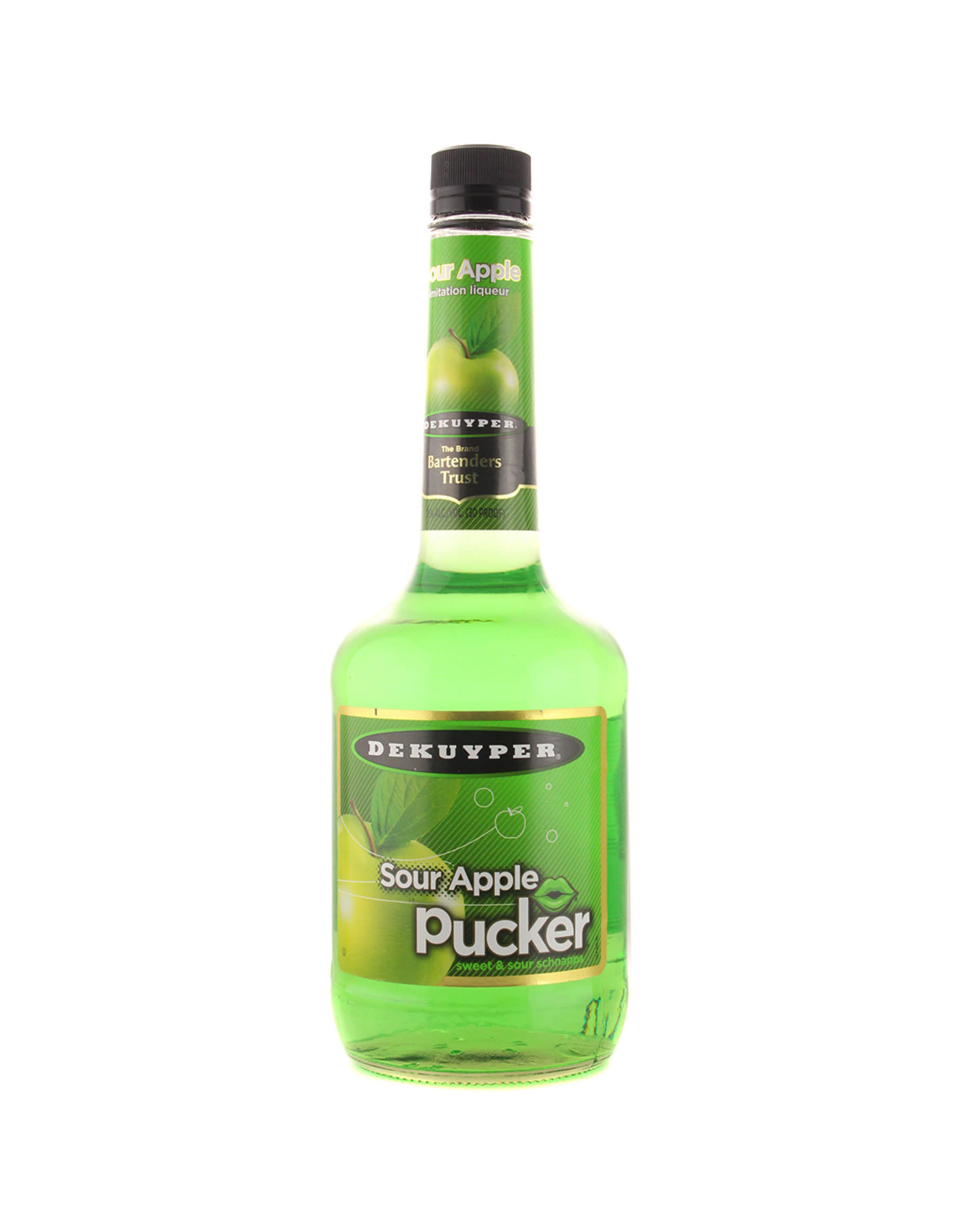 DEKUYPER PUCKER SOUR APPLE 750ml