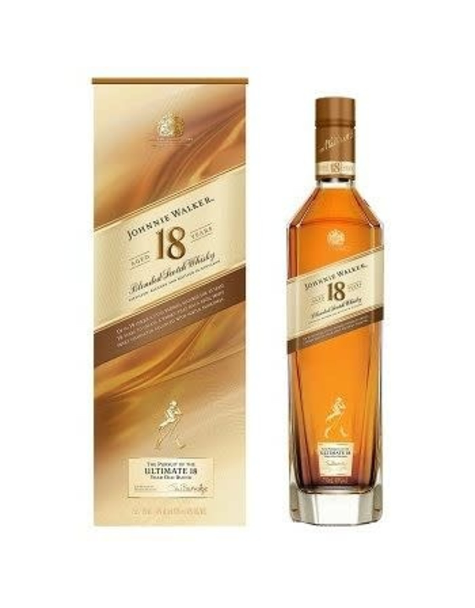 JOHNNIE WALKER 18YR BLENDED SCOTCH 750