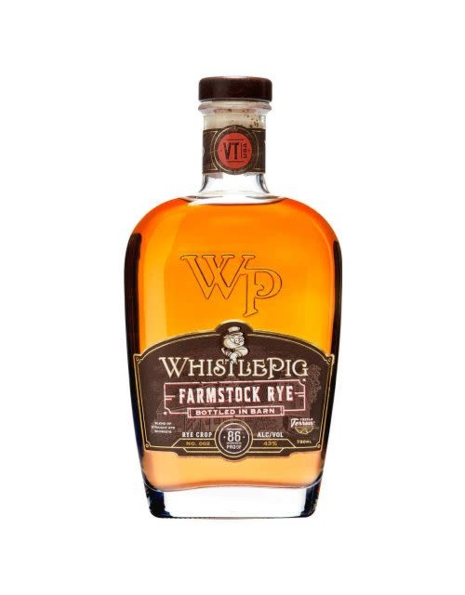 WHISTLEPIG FARMSTOCK RYE WHISKEY 86PF