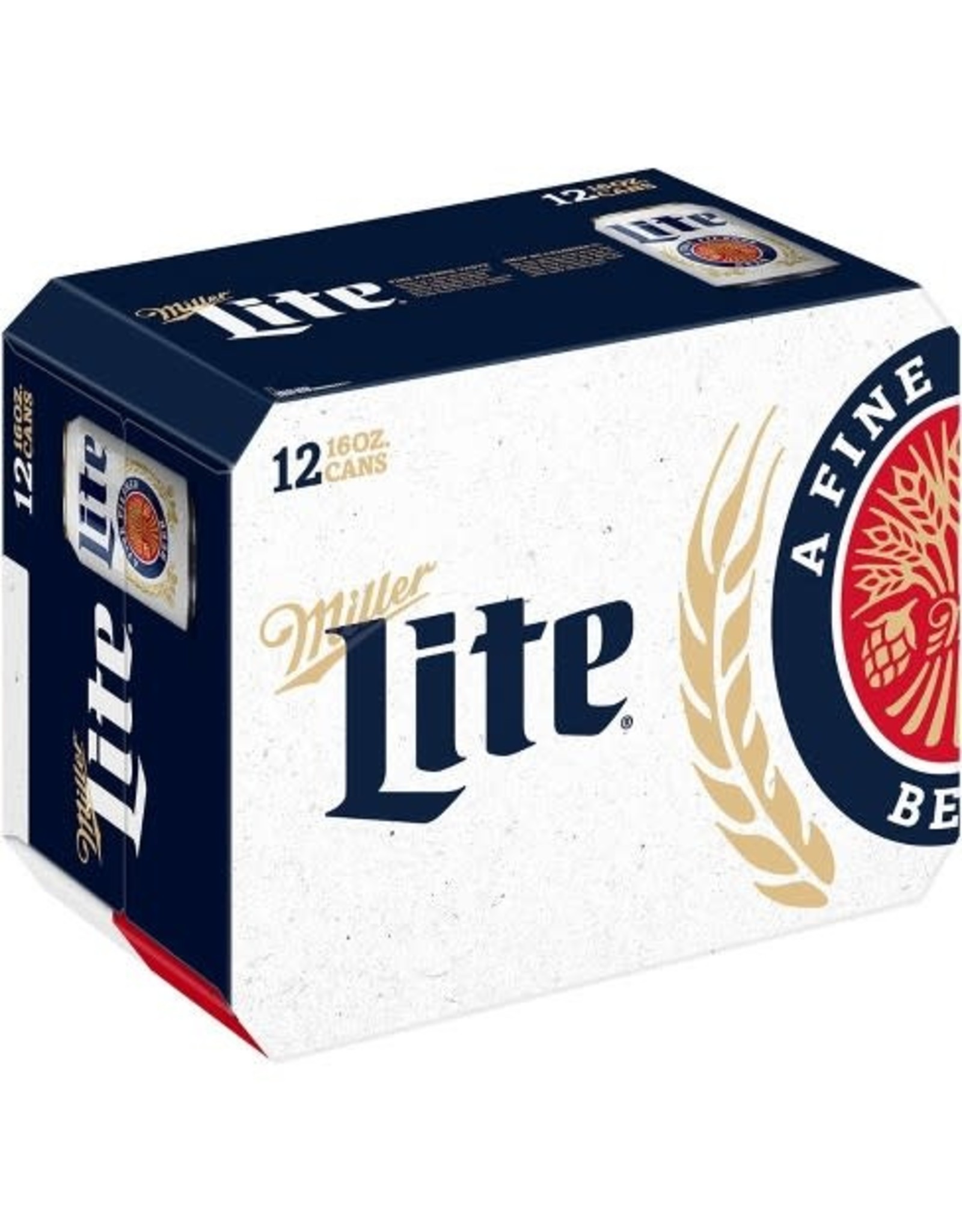 MILLER LITE 2-12-16oz