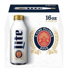 MILLER LITE 2-9-16oz ALUM NR