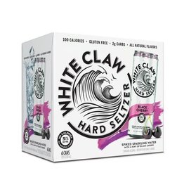 WHITE CLAW BLACK CHERRY 4-6-12 CANS