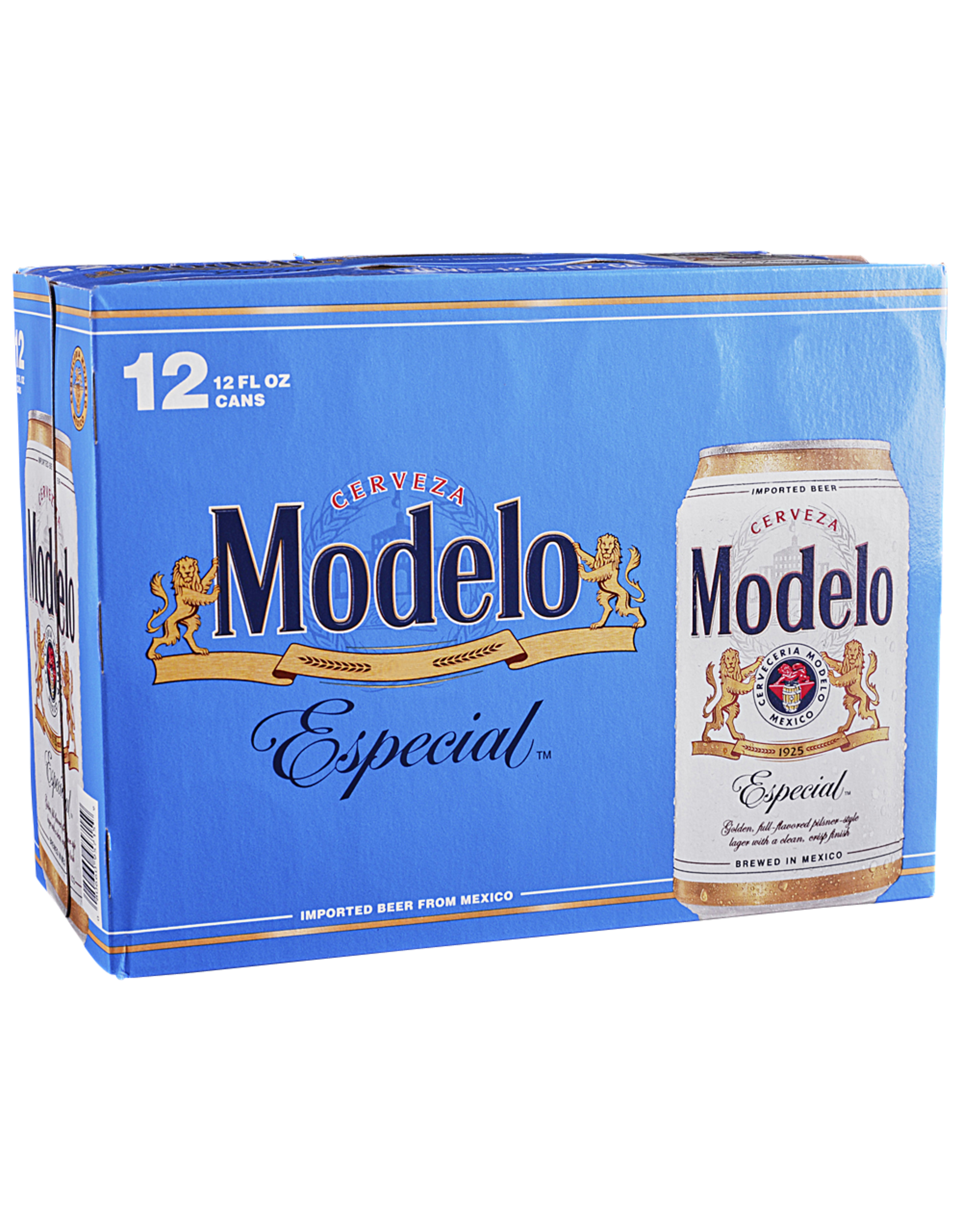 Modelo Especial Mexican Lager Import Beer, 12 cans / 12 fl oz