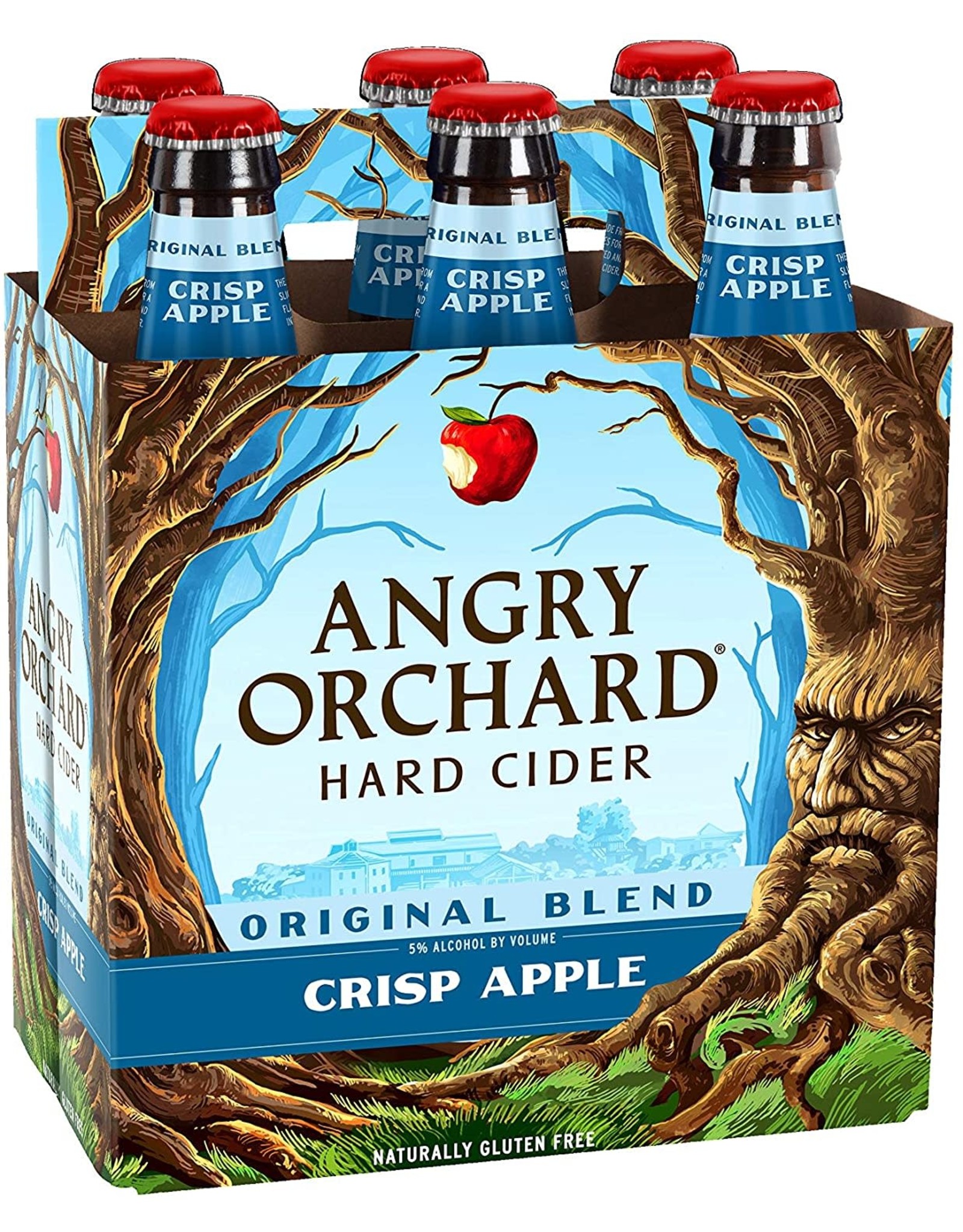 ANGRY ORCHARD CRISP APPLE CIDER 4-6-12oz NR