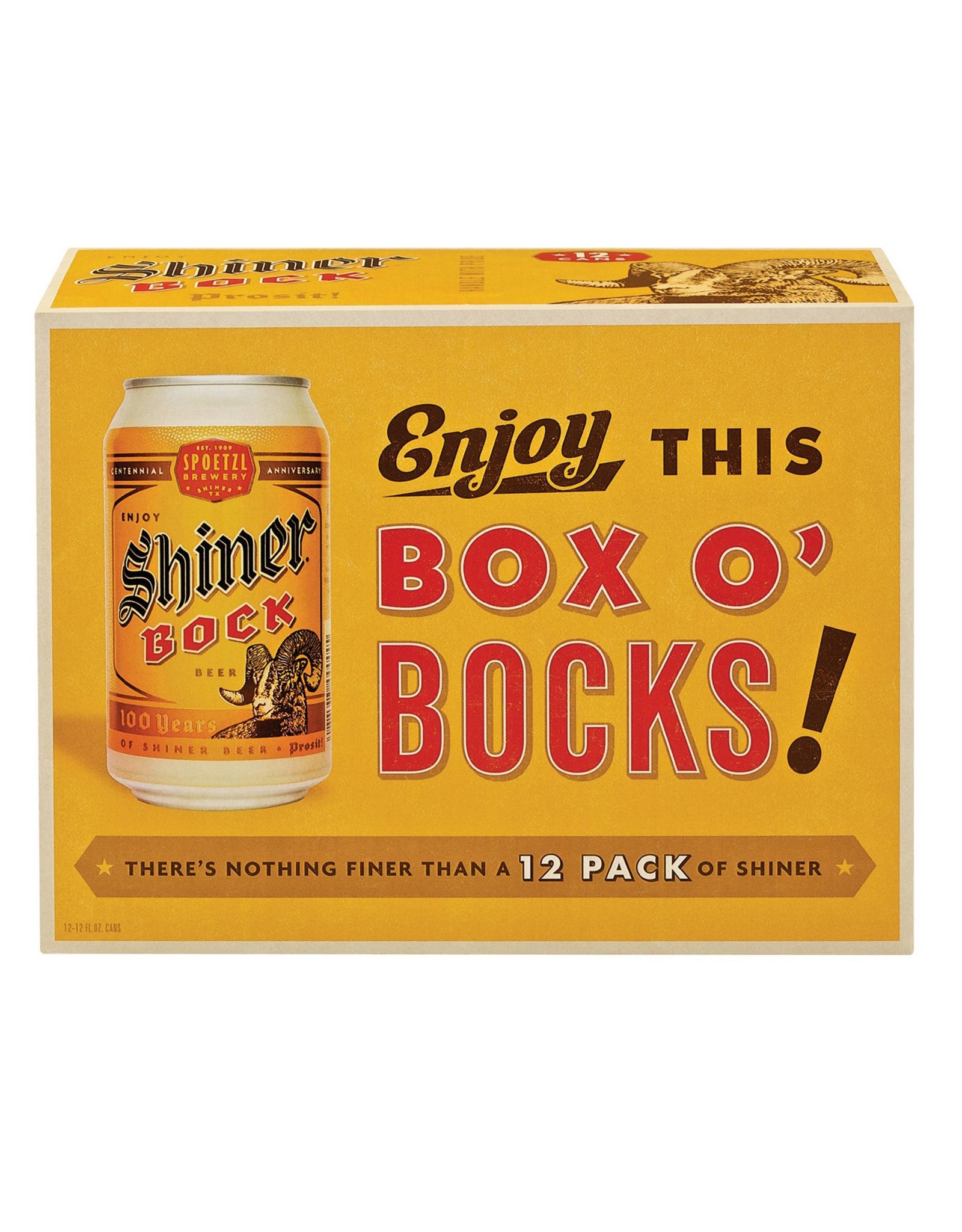 SHINER BOCK 2-12-12CN