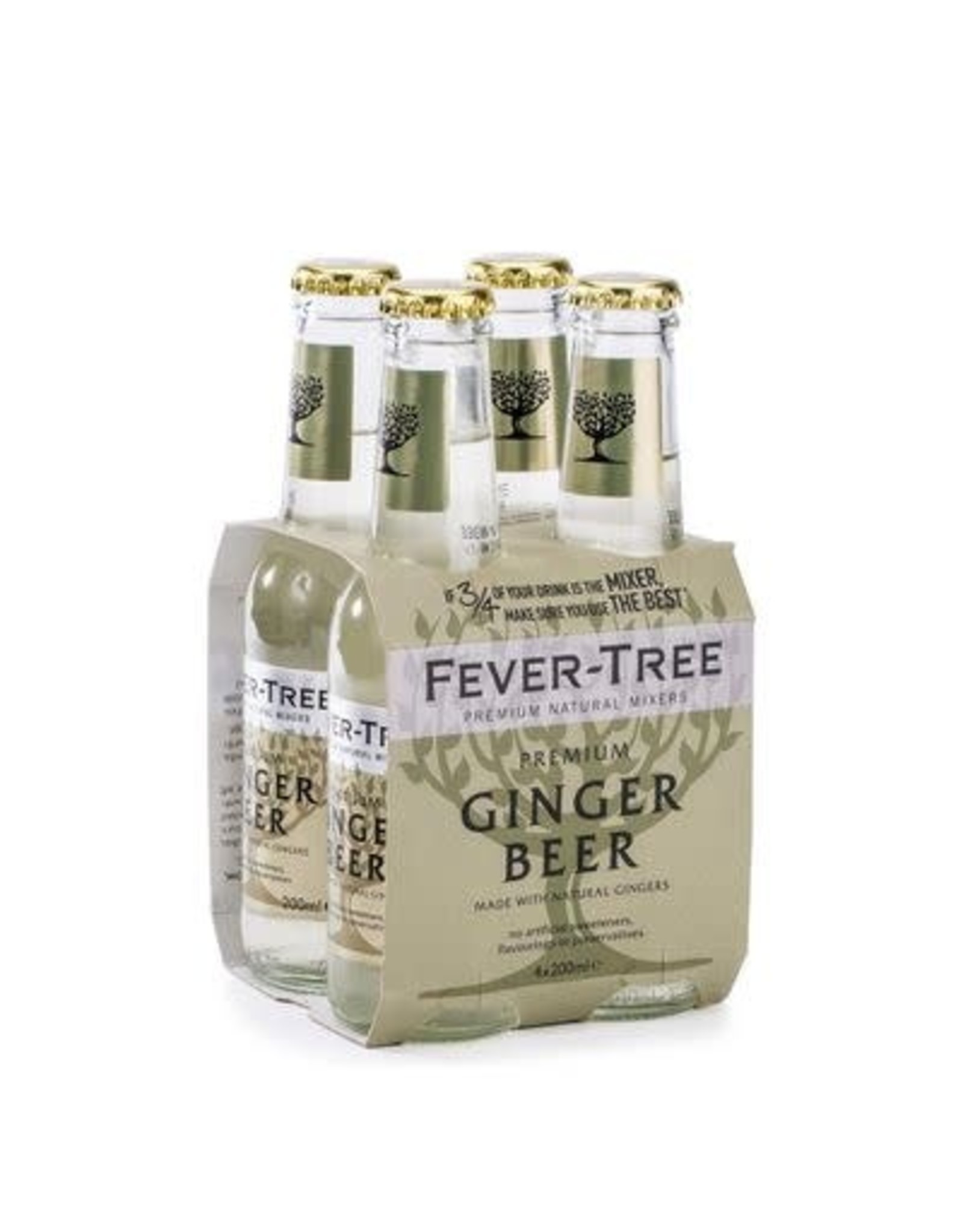 FEVER TREE GINGER BEER 4 PK