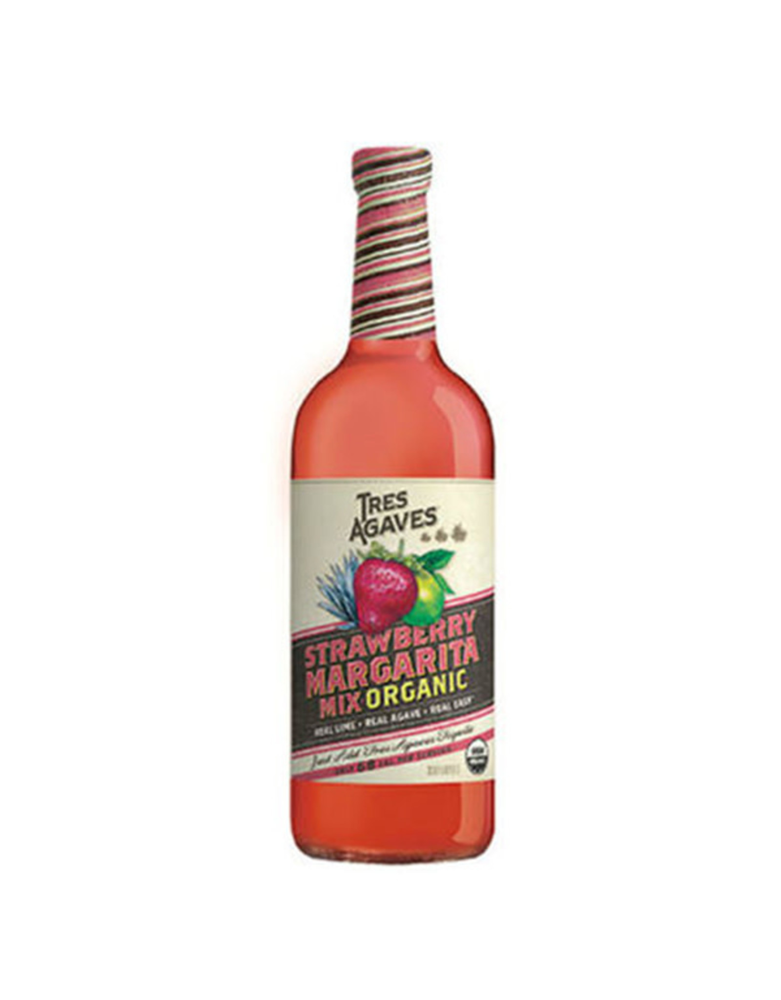 TRES AGAVES STRAWBERRY MARG MIX 1L