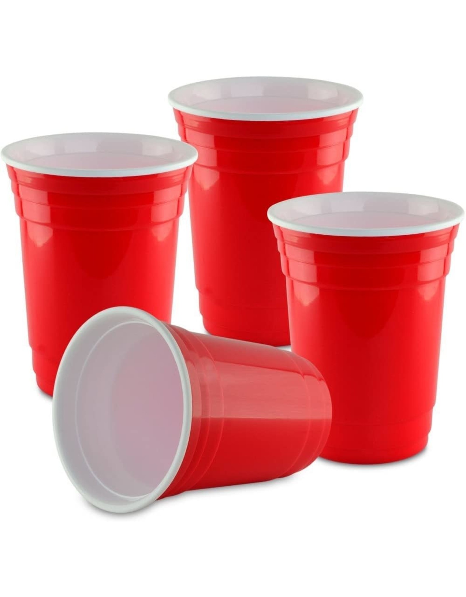 RED PARTY CUPS 18 PACK 16OZ