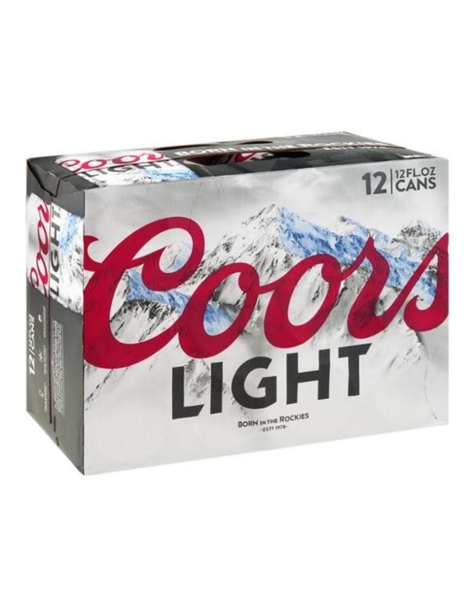 COORS LIGHT 2-12-12oz CN