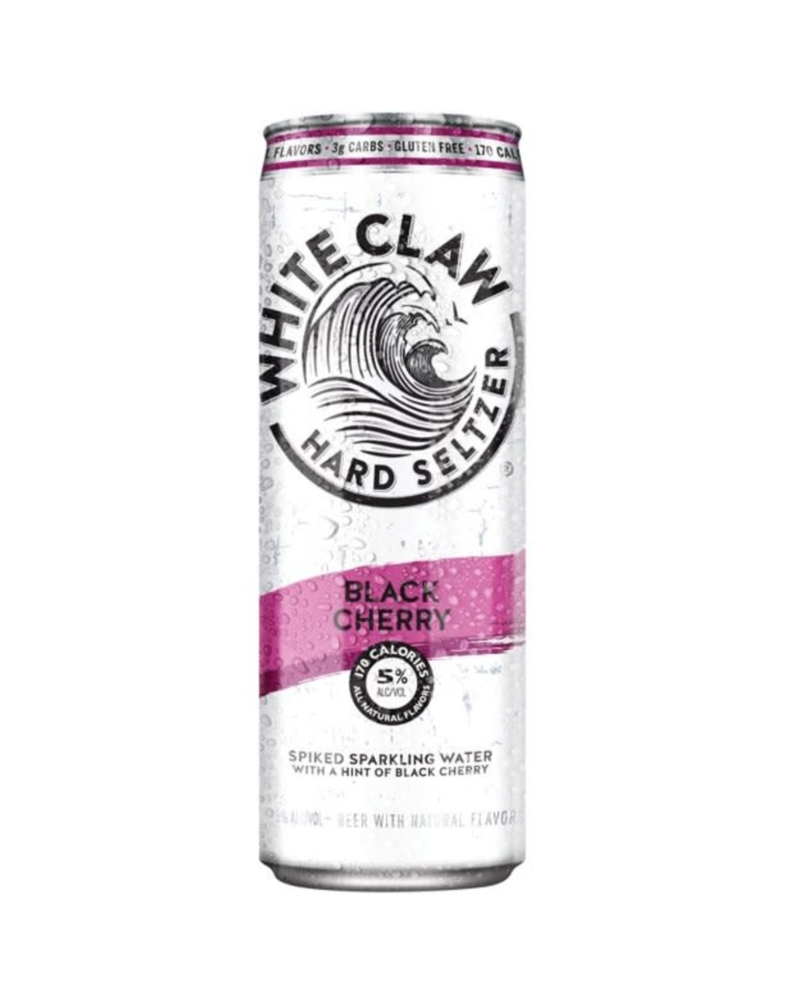 WHITE CLAW BLACK CHERRY 12-19.2 SINGLE CAN