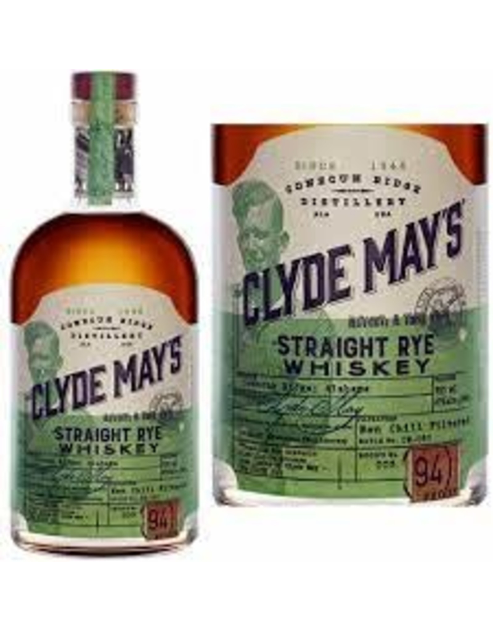 CLYDE MAYS STRAIGHT RYE 750ML