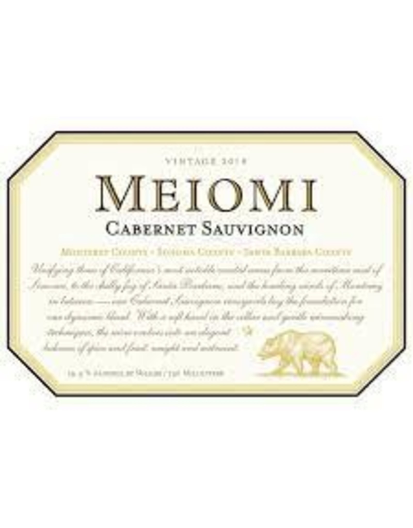 MEIOMI CABERNET SAUVIGNON 2019