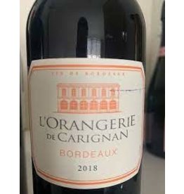 L'ORANGERIE DE CARIGNAN BORDEAUX  2018 750ML