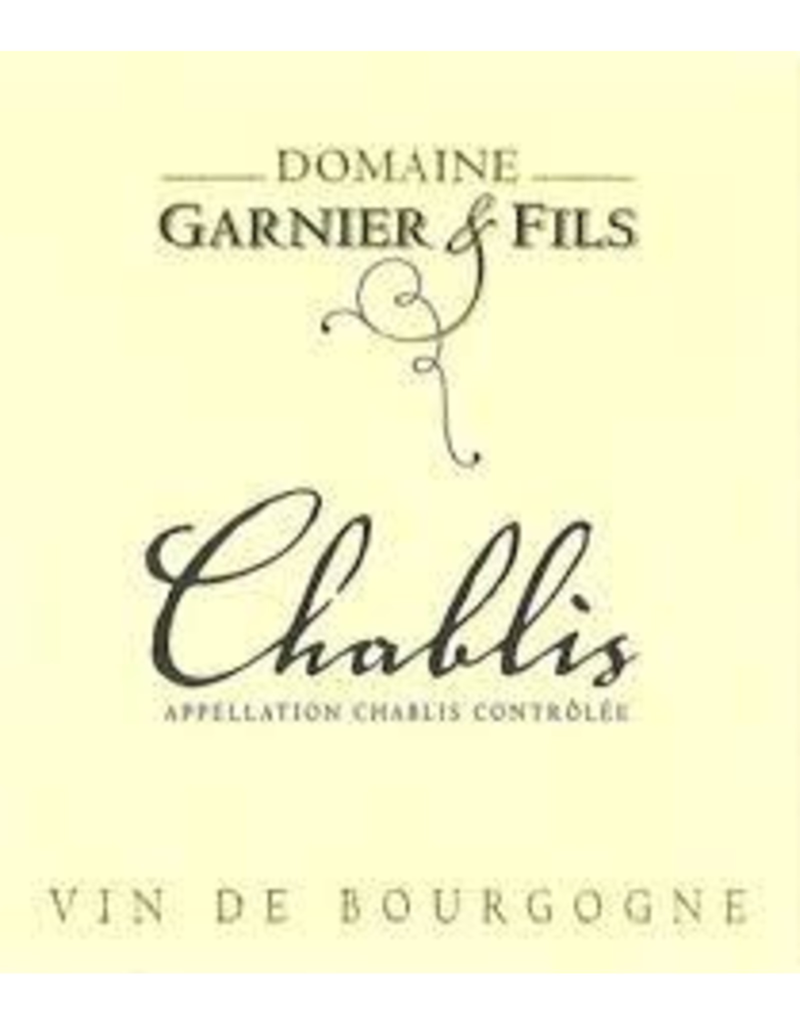 GARNIER ET FILS CHABLIS 2022