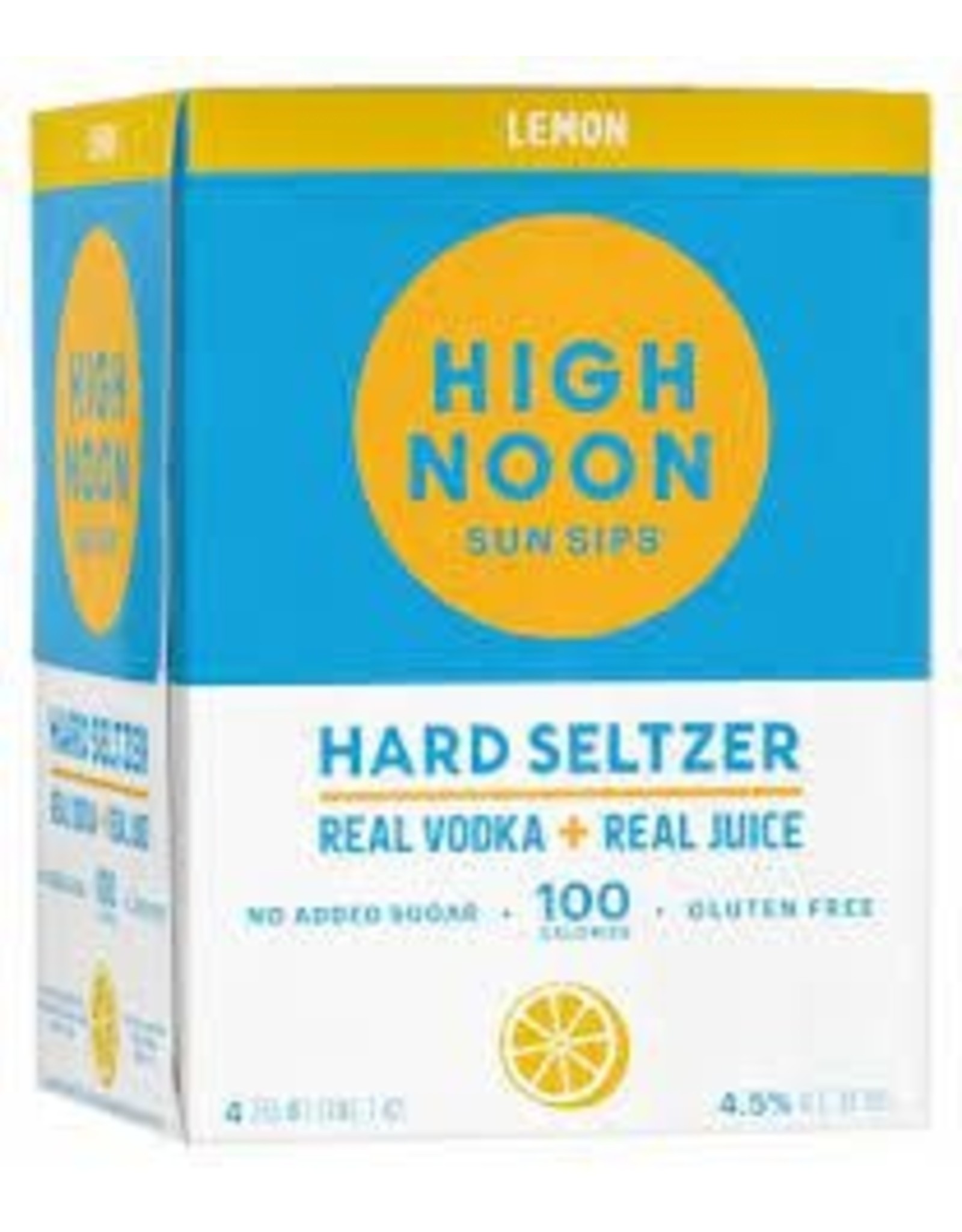 HIGH NOON LEMON 4PK CANS