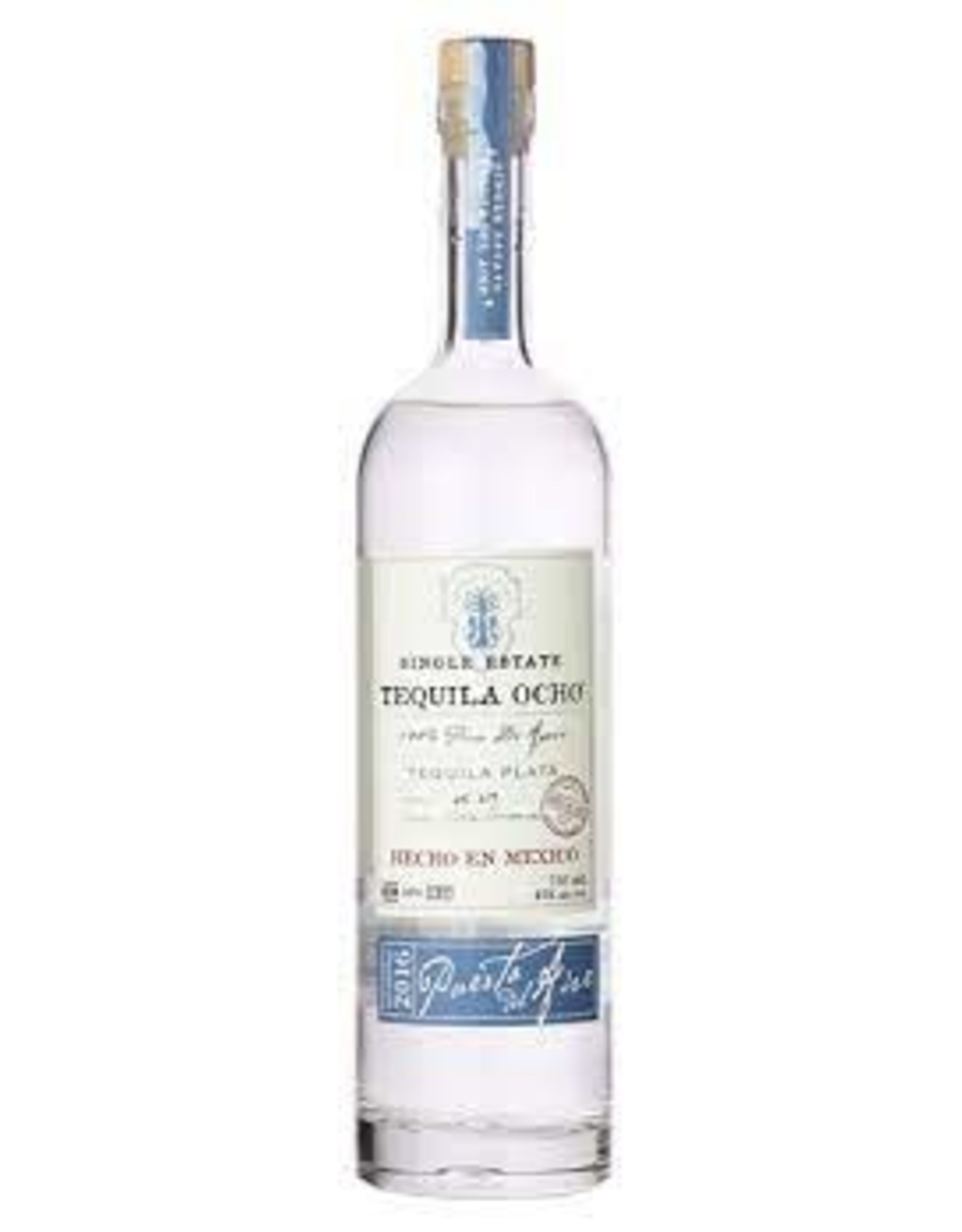 TEQUILA OCHO PLATA 750ML