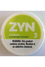ZYN CITRUS POUCH 6MG