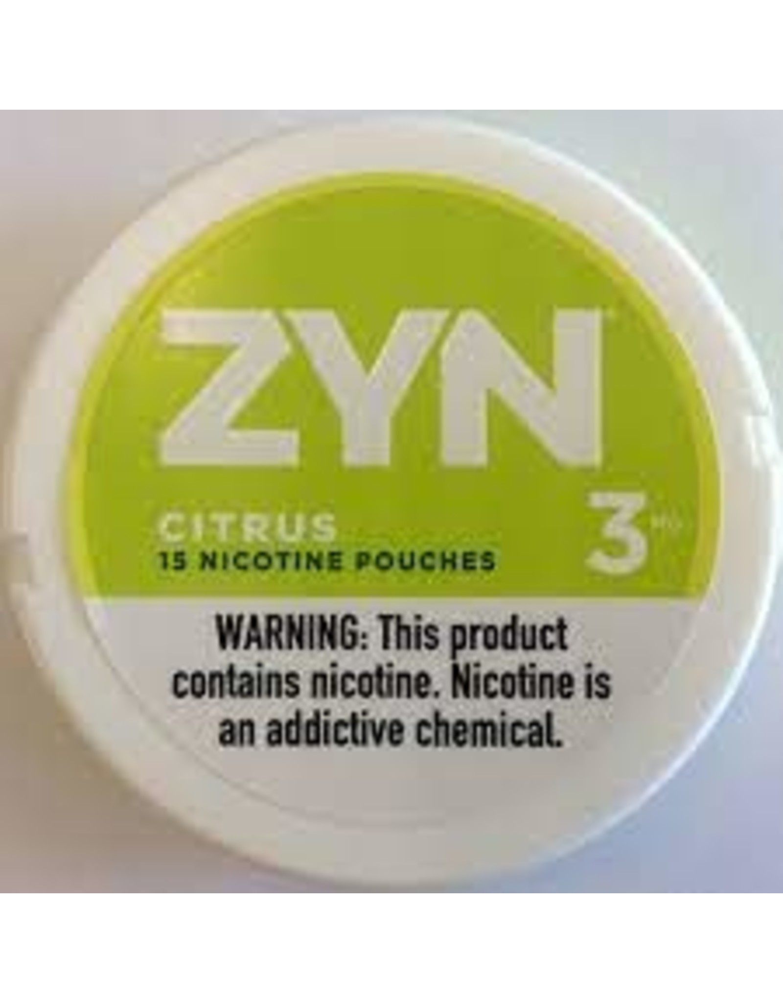 ZYN CITRUS POUCH 6MG
