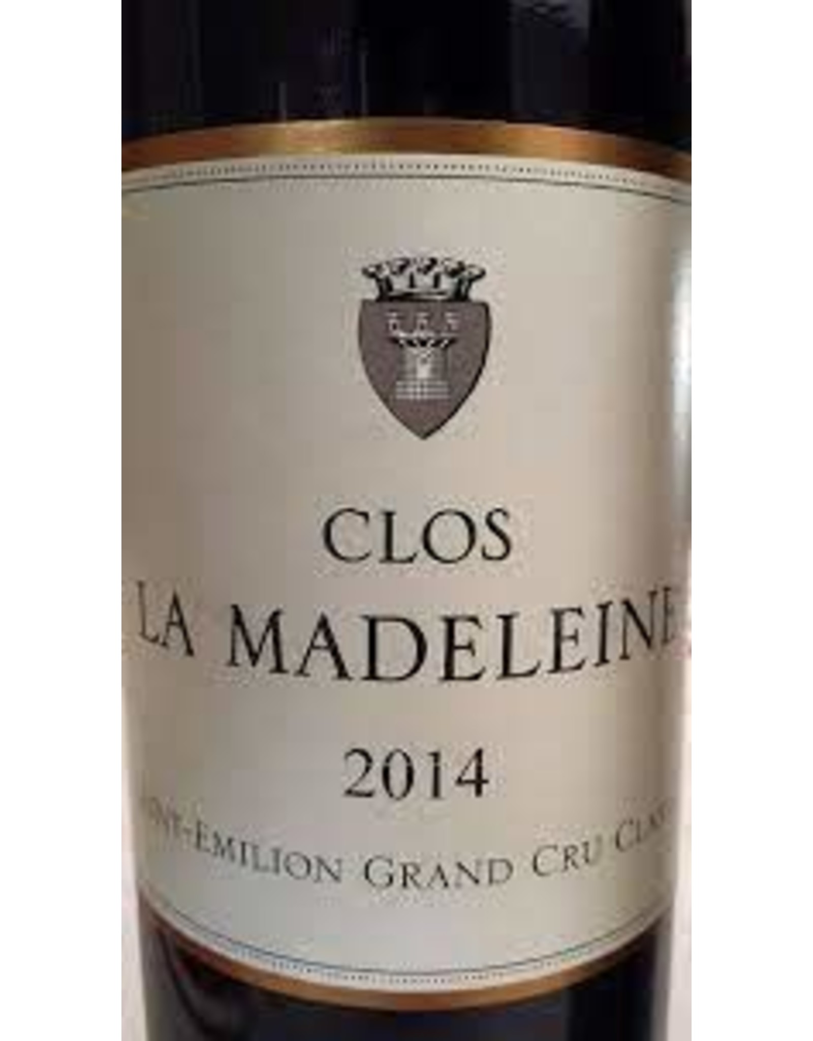 CLOS LA MADELEINE ST EMILION 2014