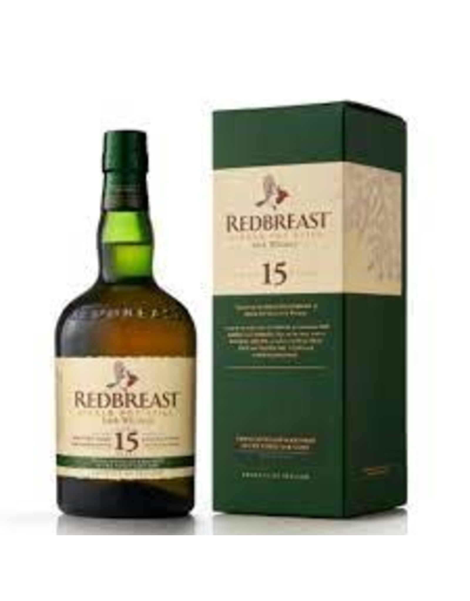 REDBREAST 15YR IRISH WHISKEY 750ML