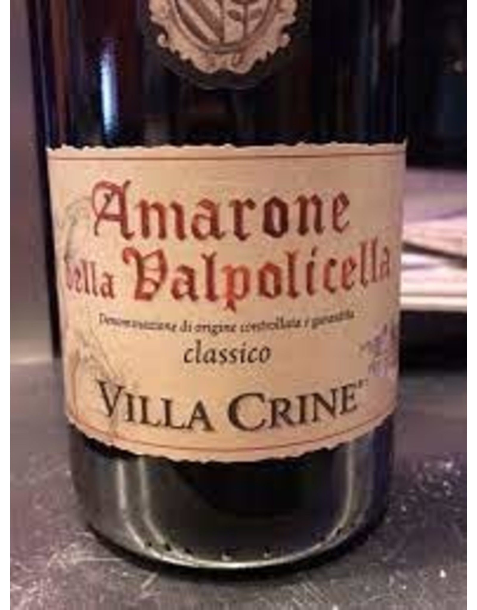 VILLA CRINE 2018 AMARONE DELLA VALPOLICELLA