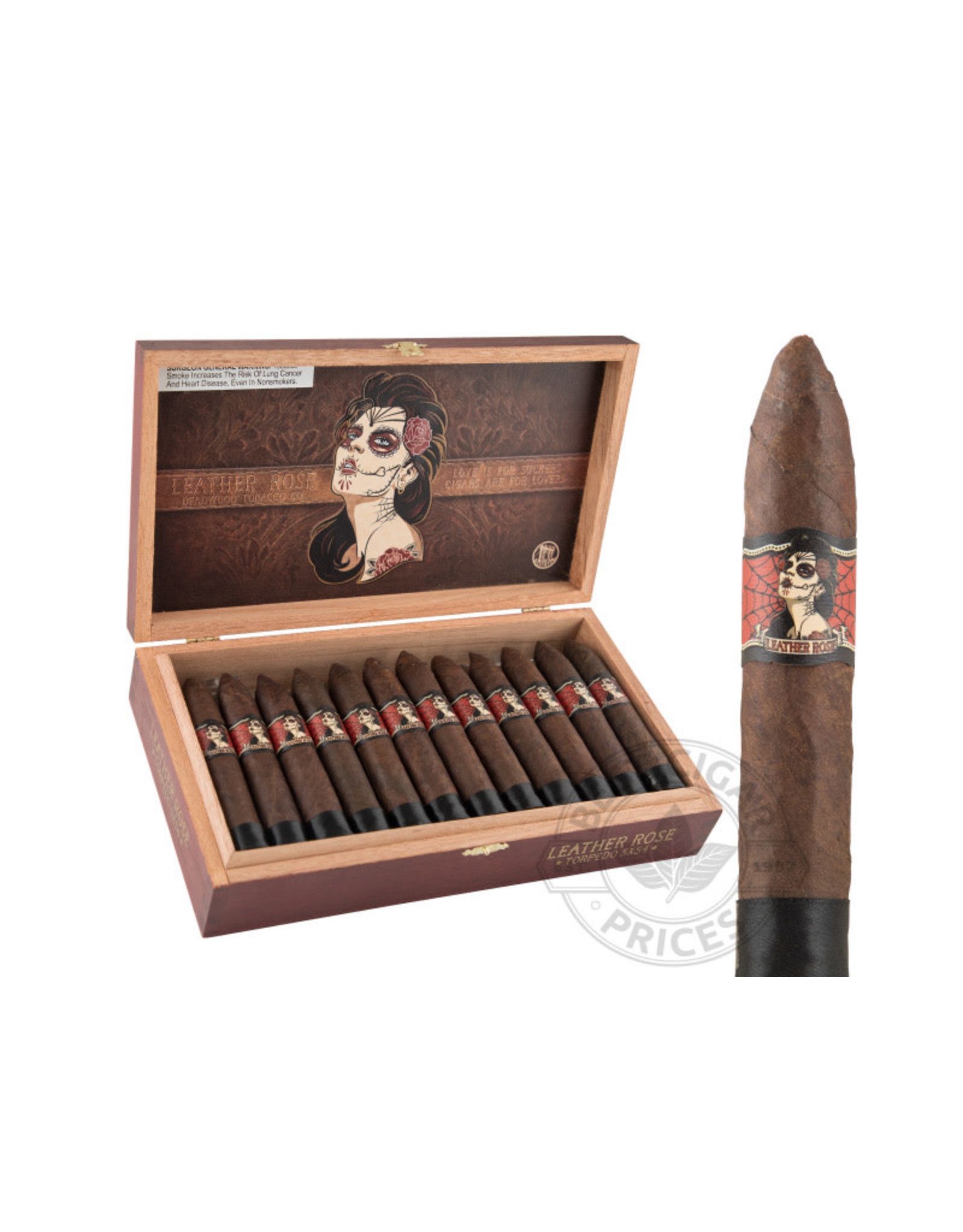 LEATHER ROSE CIGAR TORPEDO