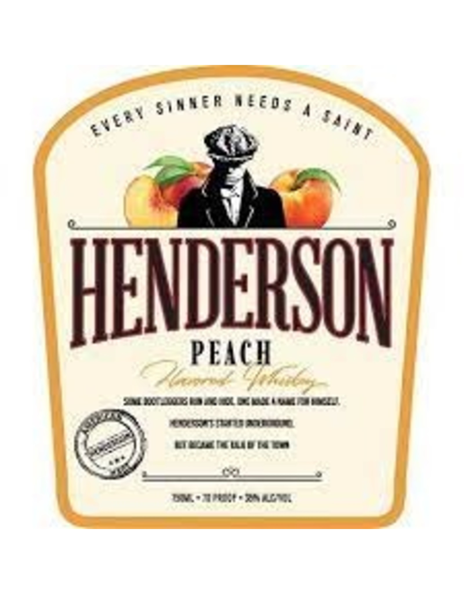 HENDERSON PEACH WHISKEY 750ML Monticello Liquors